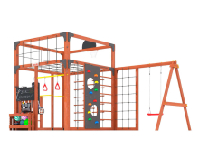 Спортивно-игровой комплекс для подростков Савушка КУБ-6 (цвет махагон) СВ-66