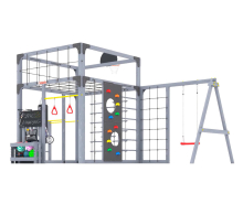 Спортивно-игровой комплекс для подростков Савушка КУБ-6 (цвет серый) СВ-68