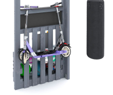 Спортивно-игровой комплекс для подростков Савушка КУБ-2 (цвет серый) СВ-67