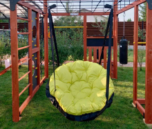 Игровой комплекс для подростков Савушка КУБ-1 (цвет махагон) СВ-63