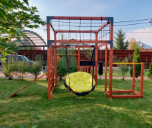 Игровой комплекс для подростков Савушка КУБ-1 (цвет махагон) СВ-63