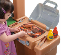 Детский игровой домик с грилем STP131