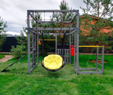 Спортивно-игровой комплекс для подростков Савушка КУБ-1 (цвет серый) СВ-64