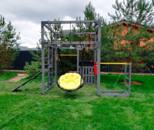 Спортивно-игровой комплекс для подростков Савушка КУБ-1 (цвет серый) СВ-64