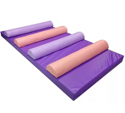 Мат спортивный с кочками (полуцилиндр) ЛА443