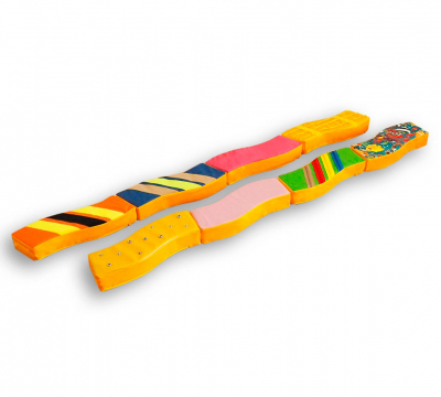 Тактильная дорожка для сенсорной комнаты «Зиг-Заг» НЛ100