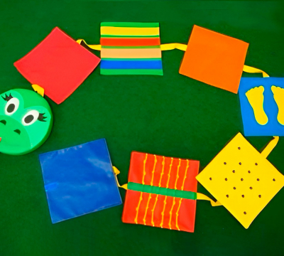 Тактильная дорожка для сенсорной комнаты Гусеница НЛ97