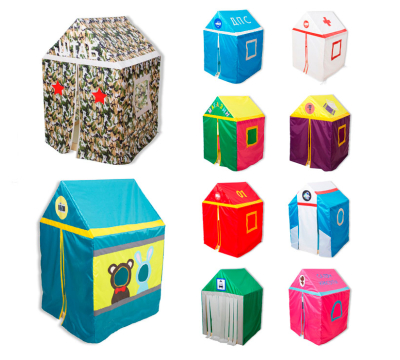 Игровой домик на деревянном каркасе НЛ155