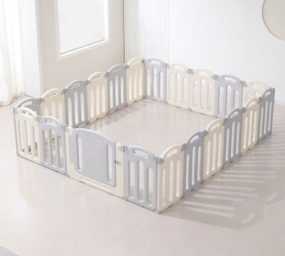 Манеж детский UNIX Kids "Океан", размер 225 x 188 см, цвет серый UN-29