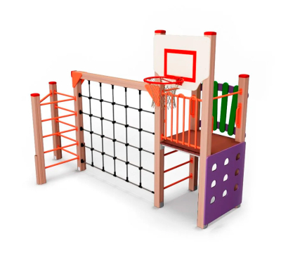 Спортивный комплекс для детской площадки ДВ5