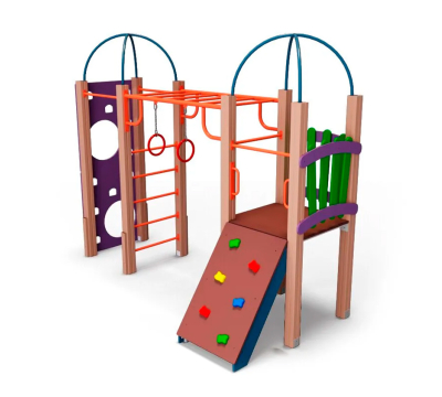 Детский спортивный комплекс для улицы ДВ7