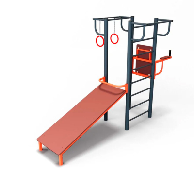 Скамья с брусьями и турниками ДВ226