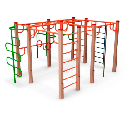 Спортивный комплекс для детской площадки ДВ11
