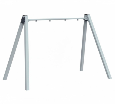 Качели на металлических стойках «2 подвеса», подвесы на выбор АФ-612