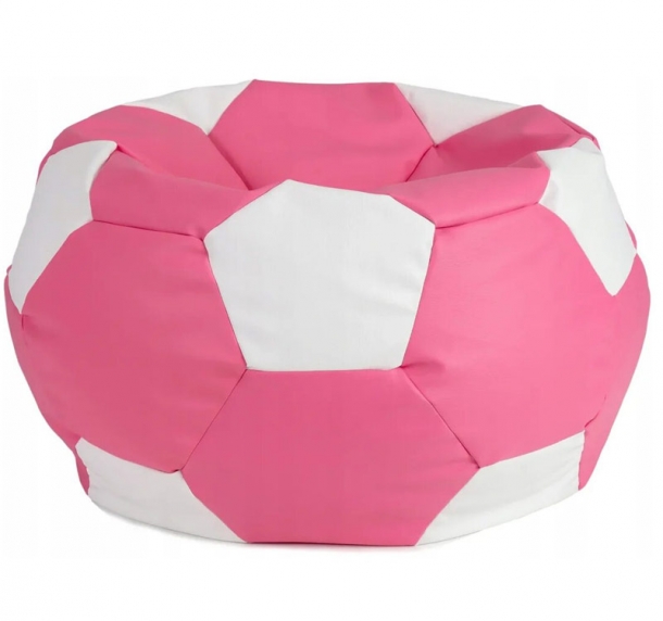Кресло для детей Мяч D-100, розовый с цветными вставками ЛА71