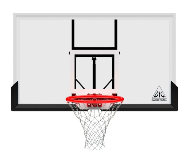 Баскетбольный щит, закаленное стекло, 180х105 см ДР251