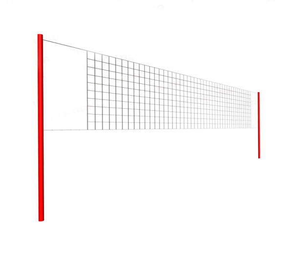 Волейбольная сетка со стойками h=2675 мм PA829