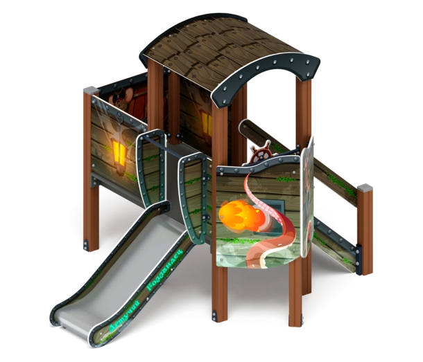 Игровой комплекс "Летучий Голландец", скат Н-750 мм  СК-60