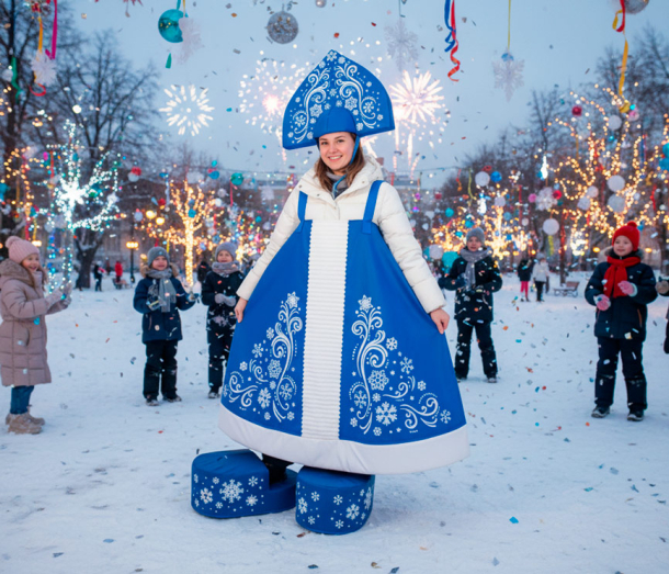 Аттракцион командный «Снегурочка» НЛ129