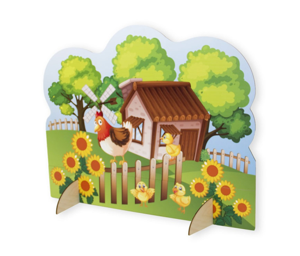 Театральная декорация «Русский дом» НЛ124