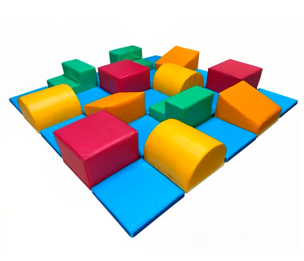 Набор мягких модулей «Разноуровневый коврик» 25 элементов ЛА702