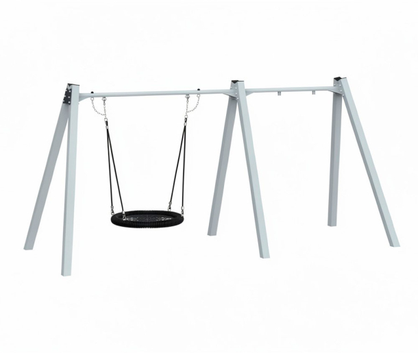 Качели на металлических стойках «Гнездо + 1 подвес», 1 подвес на выбор АФ-616