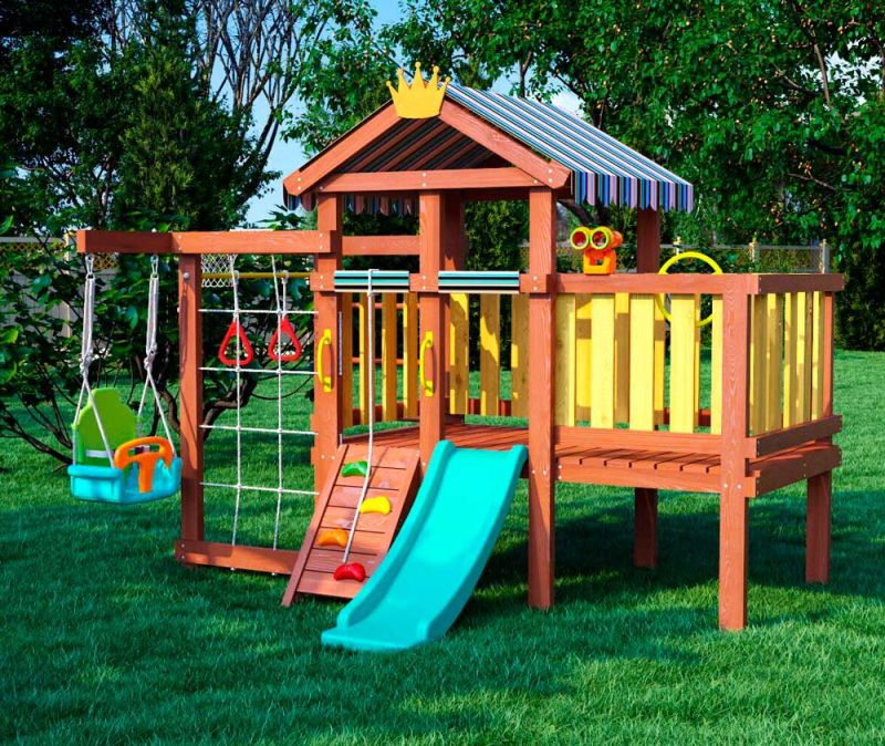 Детская игровая площадка Савушка Baby Play 6 (Priority)  СВ-71